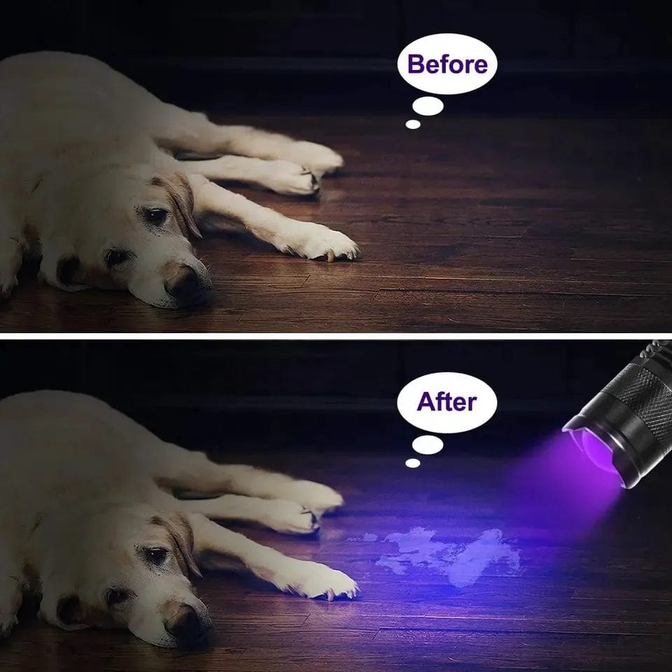 LED UV Torch Flashlight 365/395nm Portable Mini Ultraviolet Torch Waterproof Zoomable Violet Light Pet Urine Scorpion Detector UV Lamp