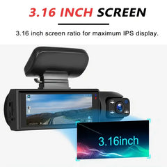 Dash Cam for cars, camera with IR Night Vision,Loop Recording, wide angle Car DVR Camera