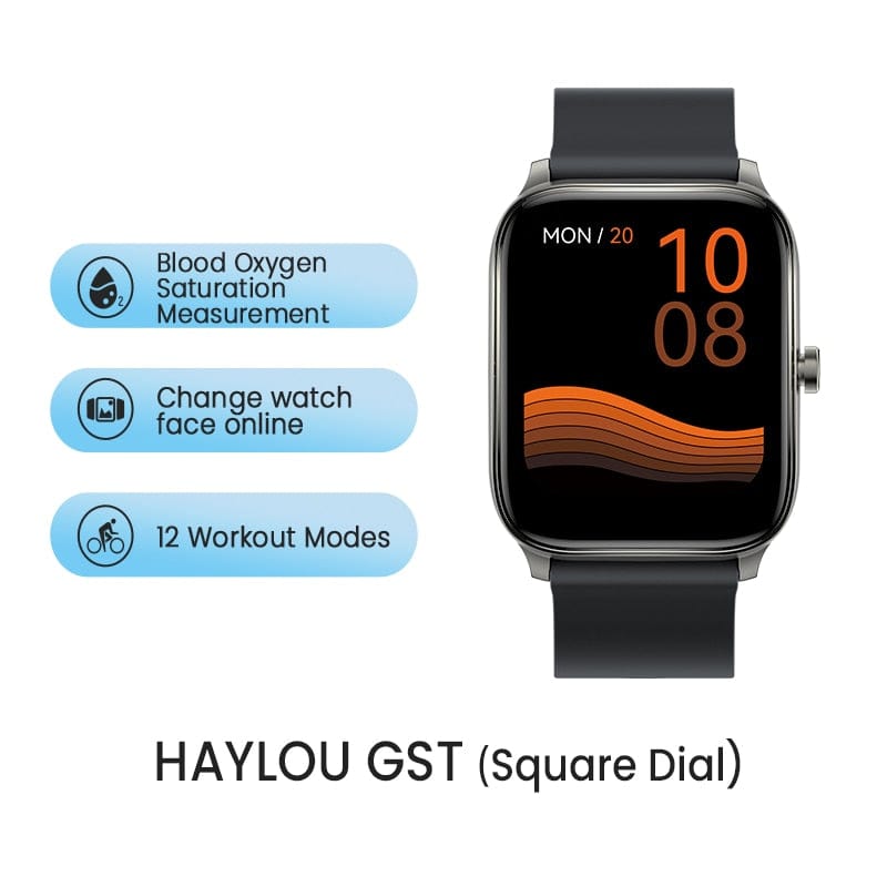 Smart Watch Men Women Watch Blood Oxygen Heart Rate Sleep Monitor 12 Sport Models Custom Watch Face Global Version