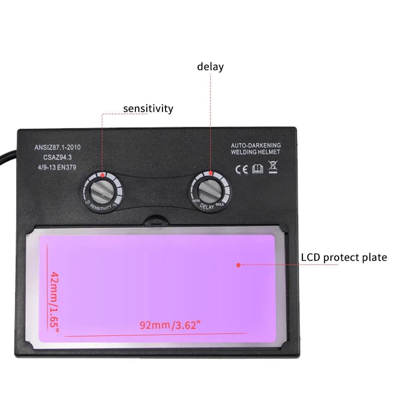 Solar Welding Mask battery automatic darkening TIG MIG MMA MAG KR KC electric helmets/welder cap