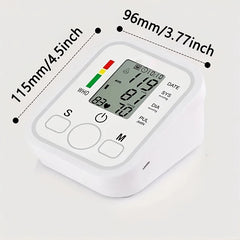 Blood Pressure Monitor Upper Arm Automatic Tonometer Digital Blood Pressure Meter BP Medical Sphygmomanometer Pulse