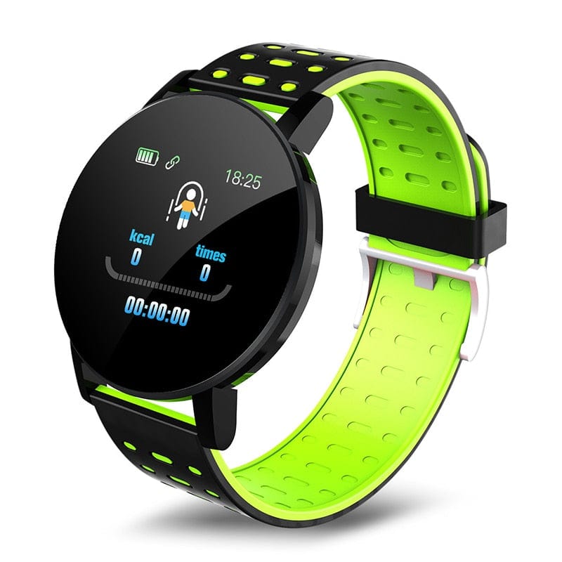 119 Smart Watch Men Women Heart Rate Blood Pressure Monitoring Bluetooth Smartwatch Fitness Tracker Watch Sport For Android IOS