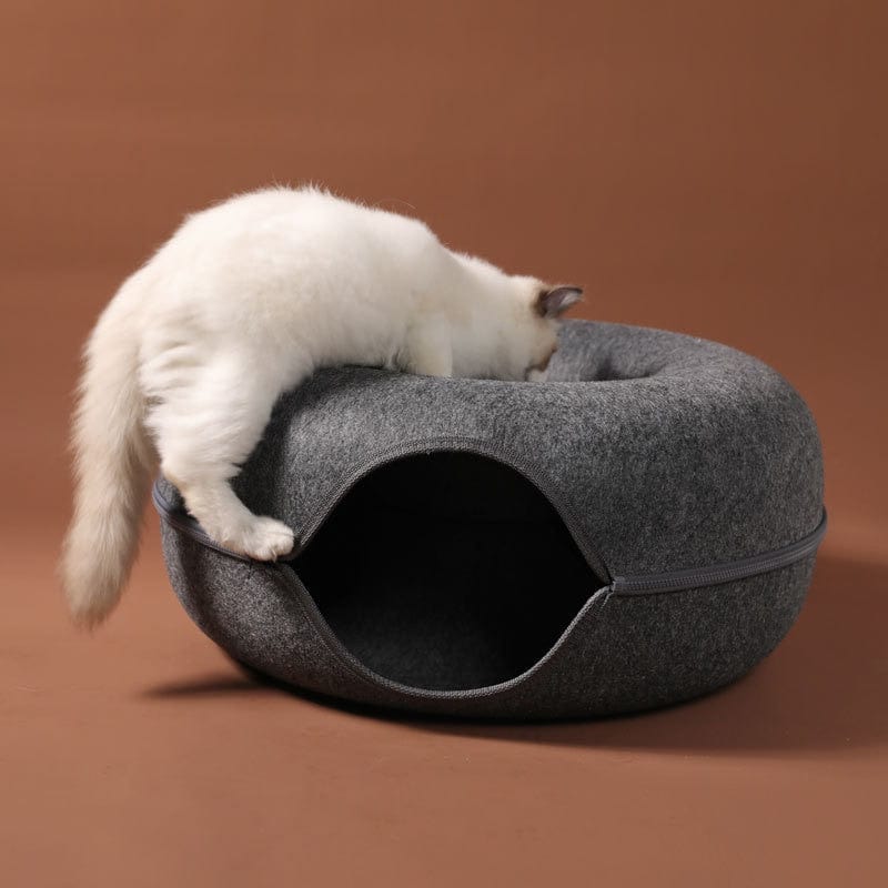 Pet Cats Tunnel Interactive Play Toy Cat bed Dual Use Indoor Toys Kitten Exercising Products Cat Training Toy