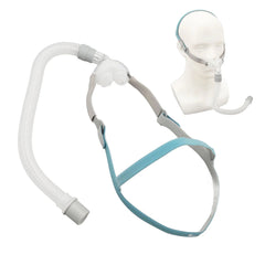 Nasal Pillow Mask CPAP Pad with Headgear Sleeping Auxiliary Accessories Including Headgear Frame Tube