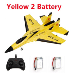 FX620 SU-35 RC Remote Control Airplane 2.4G Remote Control Fighter Hobby Plane Glider Airplane EPP Foam Toys RC Plane Kids Gift