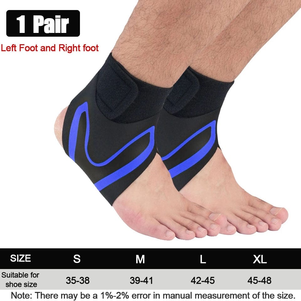 GOBYGO  Sport Ankle Support Elastic High Protect Sports Ankle Equipment Safety Running Basketball Ankle Brace Support