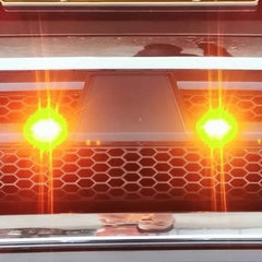 12/24V LED Side Marker Lights For Trailer Trucks Cars Waterproof Oval Side Clearance Warning Light Red Orange Lamp Led