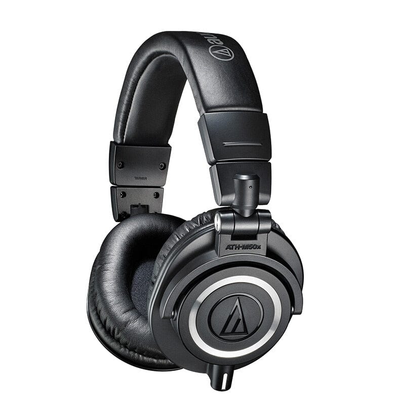 Original Audio Technica ATH M50X HIFI Earphones Professional Fully Enclosed Monitoring Headphones Foldable Music Game Headset
