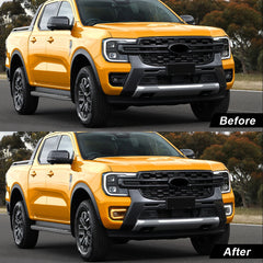 Ford Ranger 2022 2023 Wildtrak XLT Sport Platinum LED Daytime Running Lights Car Front Bumper Driving Daylights Auto 12V