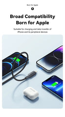Iphone USB C Cable For iPhone 14 13 12 11 Pro Max Xs 8 Plus iPad Macbook Wire 29W PD Fast Charging Type C To Lighting Data Cord