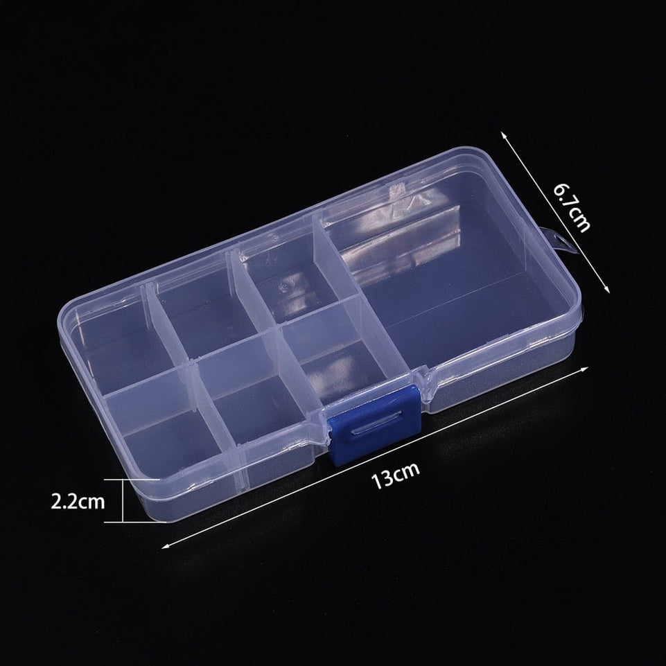 Plastic Jewelry Boxes Plastic Tool Box Adjustable Craft Organizer Storage Beads Bracelet Jewelry Boxes Packaging