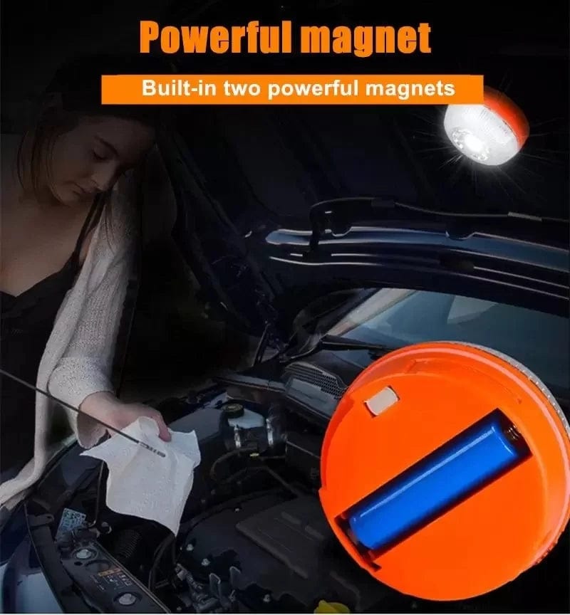 Car Emergency Light Car Emergency Beacon Light Rechargeable Magnetic Induction Strobe Light