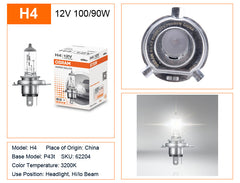 OSRAM Original H1 H4 H3 H7 12V 55W 65W 100W Yellow Light Standard Lamp 3200K Headlight Fog Lamp Car Halogen Bulb OEM Quality 1X