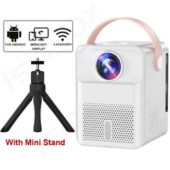 ISINBOX X8 Mini Portable Projector With Screens Android 5G WIFI Home Theater Cinema Projector Support 1080P Video LED Projectors