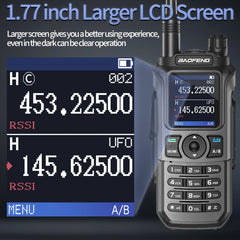 Two Way Radio UV-21 Pro V2 Wireless Copy Frequency Tri Band Powerful Waterproof Long Range UV-5R 22Pro S22 Type-C