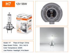 OSRAM Original H1 H4 H3 H7 12V 55W 65W 100W Yellow Light Standard Lamp 3200K Headlight Fog Lamp Car Halogen Bulb OEM Quality 1X