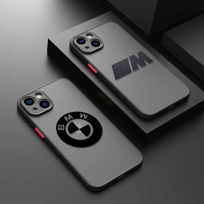 Matte Phone Case For Apple iPhone 15 11 12 13 14 Pro Max XR 7 Plus X 8 Mini XS 12mini 13mini Funda BMW-M-Power Clear Cover