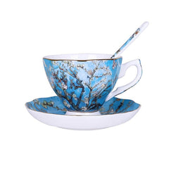 The New Van Gogh Art Painting Coffee Mugs The Starry Night Sunflowers The Sower Irises Saint-Remy Coffee Tea Cups - Wowza