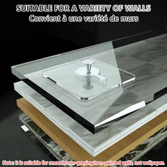 Strong Adhesive Wall Hook Without Piercing Picture Hanger Self-adhesive Wall Hangers Without Holes for Frame Poster Photo Clock