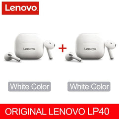 Original Lenovo LP40 wireless headphones TWS Bluetooth Earphones,Touch Control Sport Headset Stereo Earbuds For Phone Android