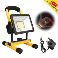 Floodlight 30W LED Portable Rechargeable Waterproof Spotlight Battery Powered Searchlight Outdoor Work Lamp Camping Lantern