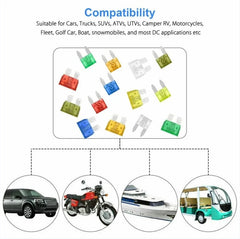 Car Fuse Blade Fuse Kit Fuses Automatic Truck Blade The Fuse Insurance Insert Insurance of Xenon Piece Lights Auto Accessories