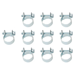 10pcs Jubilee Hose Clamp Fuel Line Clamp Water Pipe Clip Sealing Welding Clip For Fuel Pipe Diesel Gasoline Pipe Anti Corrosive