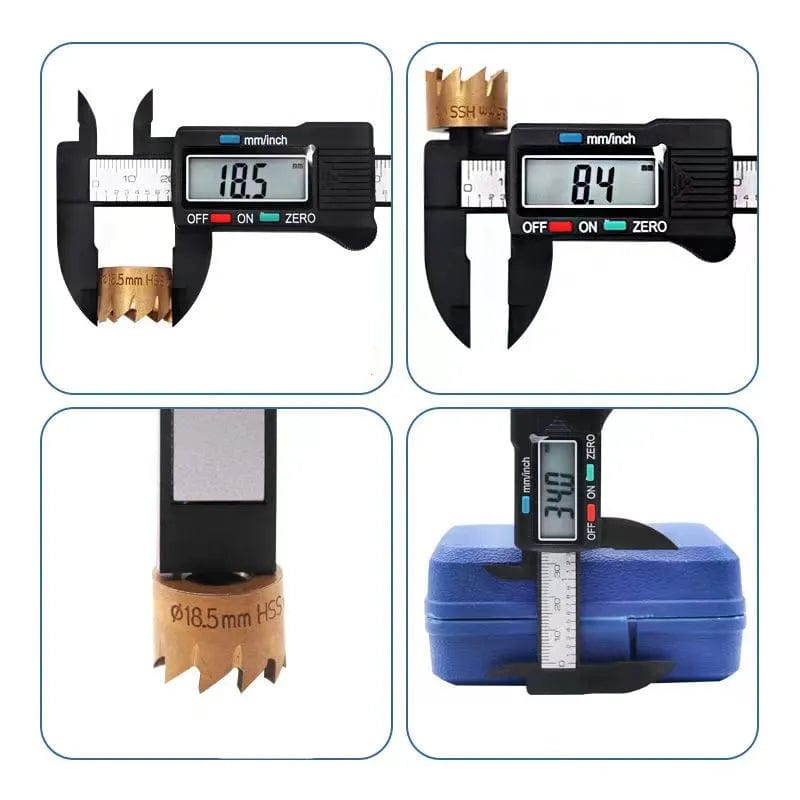 Electronic Digital Calliper 150mm 100mm Carbon Fiber Dial Vernier Calliper Gauge Micrometer Measuring Tool Digital Ruler