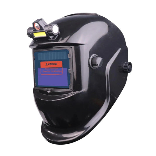 Welding Mask Solar Manual Dimming Welding Helmet Head Mounted with Headlights Solar Powered