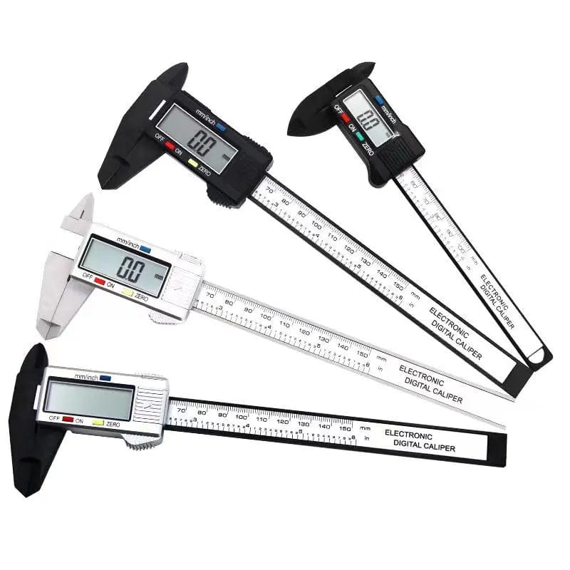 Electronic Digital Calliper 150mm 100mm Carbon Fiber Dial Vernier Calliper Gauge Micrometer Measuring Tool Digital Ruler