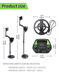 Underground Metal Detector GTX5030H GTX5030 Treasure Hunter Gold Circuit Metals HOT SALE Detecting Gold, Coin, Treasure Hunting