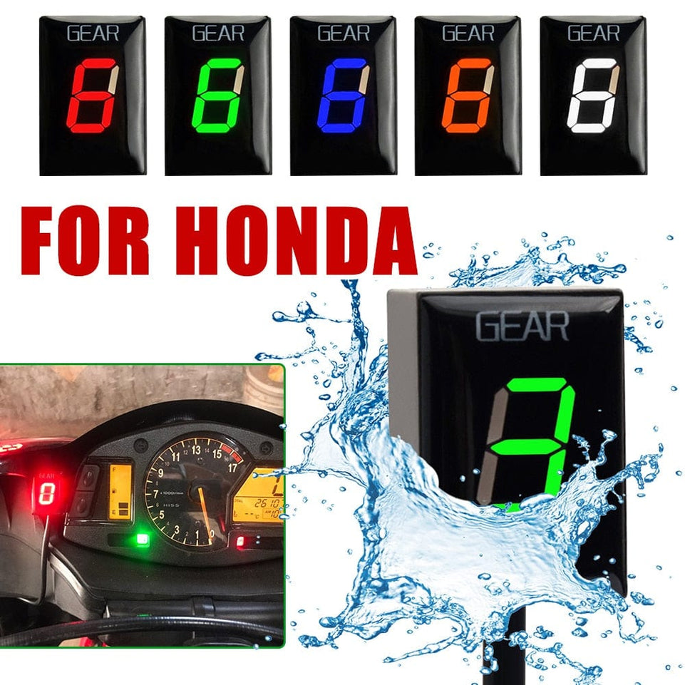 Honda CBR 600 RR CB500X CBR600RR CBR1000RR CB600F Hornet CB650F CBR650F GL1800 Motorcycle Gear Indicator Speed Display Meter