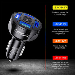 Car Mobile Phone Charger USB Charger  For Iphone 11Pro GPS Fast Charging Car-Charger Dual USB Charger For Xiaomi Huawei Tablet