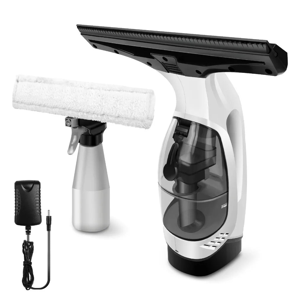 Highly Efficient Electric Glass Cleaner Rechargeable Multifunctional Handheld Window Scrubber Plastic Door Window Cleaner Home