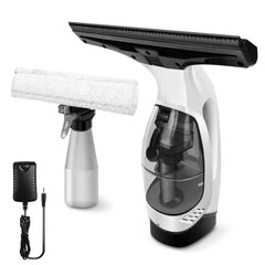 Highly Efficient Electric Glass Cleaner Rechargeable Multifunctional Handheld Window Scrubber Plastic Door Window Cleaner Home