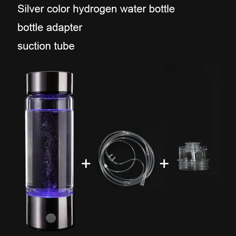 Hydrogen Bottle 420ml Japanese Titanium Quality Hydrogen-Rich Water Cup Ionizer Maker/Generator Super Antioxidants ORP