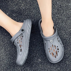 Men Sandals Light EVA Men's Casual Shoes Hole Shoes Clogs Lovers Home Garden Outdoor Male Beach Flat Slippers Big Size 49