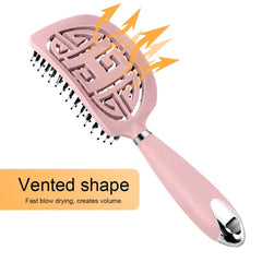 Pop Brush Brosse Detangling Hair Brush Women Nylon Scalp Massage Hair Comb Wet Curly Hairbrush Hairdressing Styling Tools