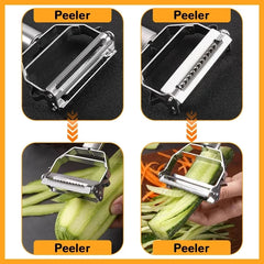 Kitchen Peeler Vegetable Fruit Peeler Stainless Steel Durable Potato Slicer Household Shredder Carrot Peeler