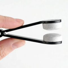 Glasses Cleaning Rub Eyeglass Sunglasses Spectacles Micro fiber Cleaner Brushes Wiping Tool