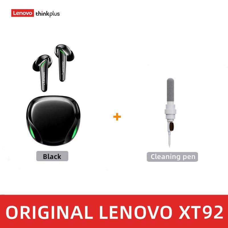 Lenovo XT92 TWS Gaming Earbuds Low Latency Bluetooth Earphones Stereo Wireless 5.1 Bluetooth Headphones Touch Control Headset