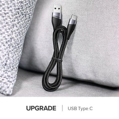 Ugreen USB Type C Cable 3A Fast Charger USB-C Data Cable for Xiaomi redmi note 7 Samsung Mobile Phone Type-C USB Charging Cable