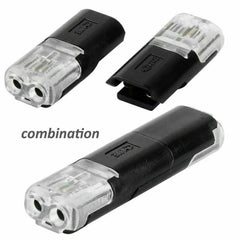 Electrical Connector 2 Pin Way Plug Car Waterproof  Wire Cable Automotive 1/5/10/20/30/50 pieces/set