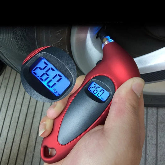 Digital Tyre Pressure Gauge Backlight LCD Tyre Air Monitoring Meter 150PSI High Precision Handheld Tester Tool for Car Truck