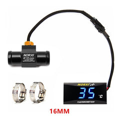 Motorcycle KOSO Water Temperature Mini Meter For XMAX250 300 NMAX CB 400 CB500X Sensor thermomete Temp gauges Scooter Racing