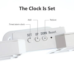 Digital Wall Clock Desk Clock Electronic Alarm Clock Modern Home Decoration Decoration for Bedroom Home Decor Interior Led Table