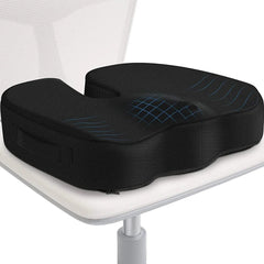 Coccyx Seat Cushion Memory Foam U-Shaped Pillow for Chair Cushion Pad Car Office for Tailbone Pain Massage Pillow