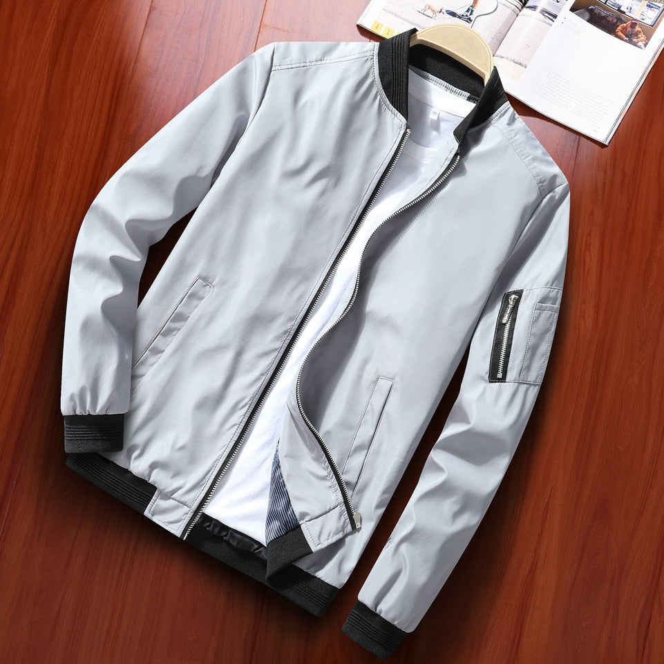 DIMUSI Spring Men's Bomber Zipper Jacket Male Casual Streetwear Hip Hop Slim Fit Pilot Baseball Coats Men Clothing Plus Size 4XL