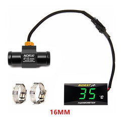 Motorcycle KOSO Water Temperature Mini Meter For XMAX250 300 NMAX CB 400 CB500X Sensor thermomete Temp gauges Scooter Racing