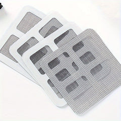 Hair Catchers Disposable for Shower Mesh Shower Drain Covers - Floor Sink Strainer Filter Mesh Stickers Bathroom Accessories